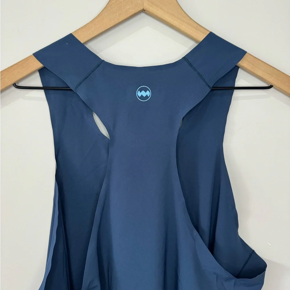 Janji Deep Blue Sleeveless Tank - Picture 7 of 9